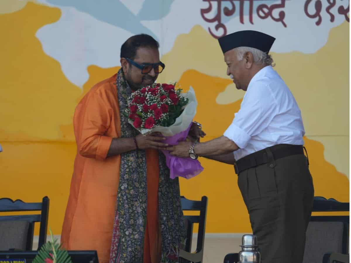 Shankar Mahadevan praises RSS for dedication to 'Akhand Bharat'