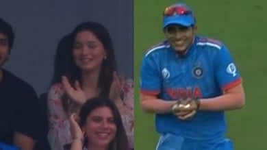Sara Tendulkar spotted in stadium, fans say she was cheering for Shubman Gill