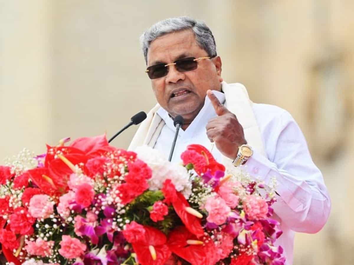 Karnataka CM Siddaramaiah