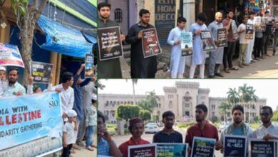 Silent protest, supplications in Hyderabad mosques for Palestinians