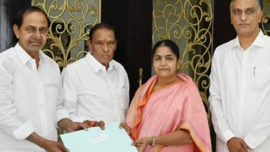 Telangana: BRS selects Sunitha Laxma Reddy for Narsapur seat