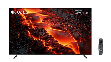 Videotex launches 75-inch QLED TV with camera support, Remote PC