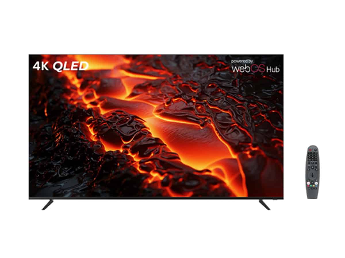 Videotex launches 75-inch QLED TV with camera support, Remote PC