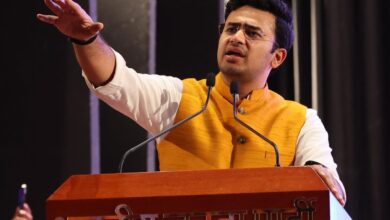 Hyderabad: Slogans against MP Tejasvi Surya as BJYM meet turns into ruckus