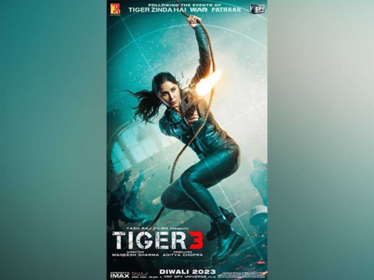 Katrina Kaif's new poster of 'Tiger 3' out, film to release this Diwali