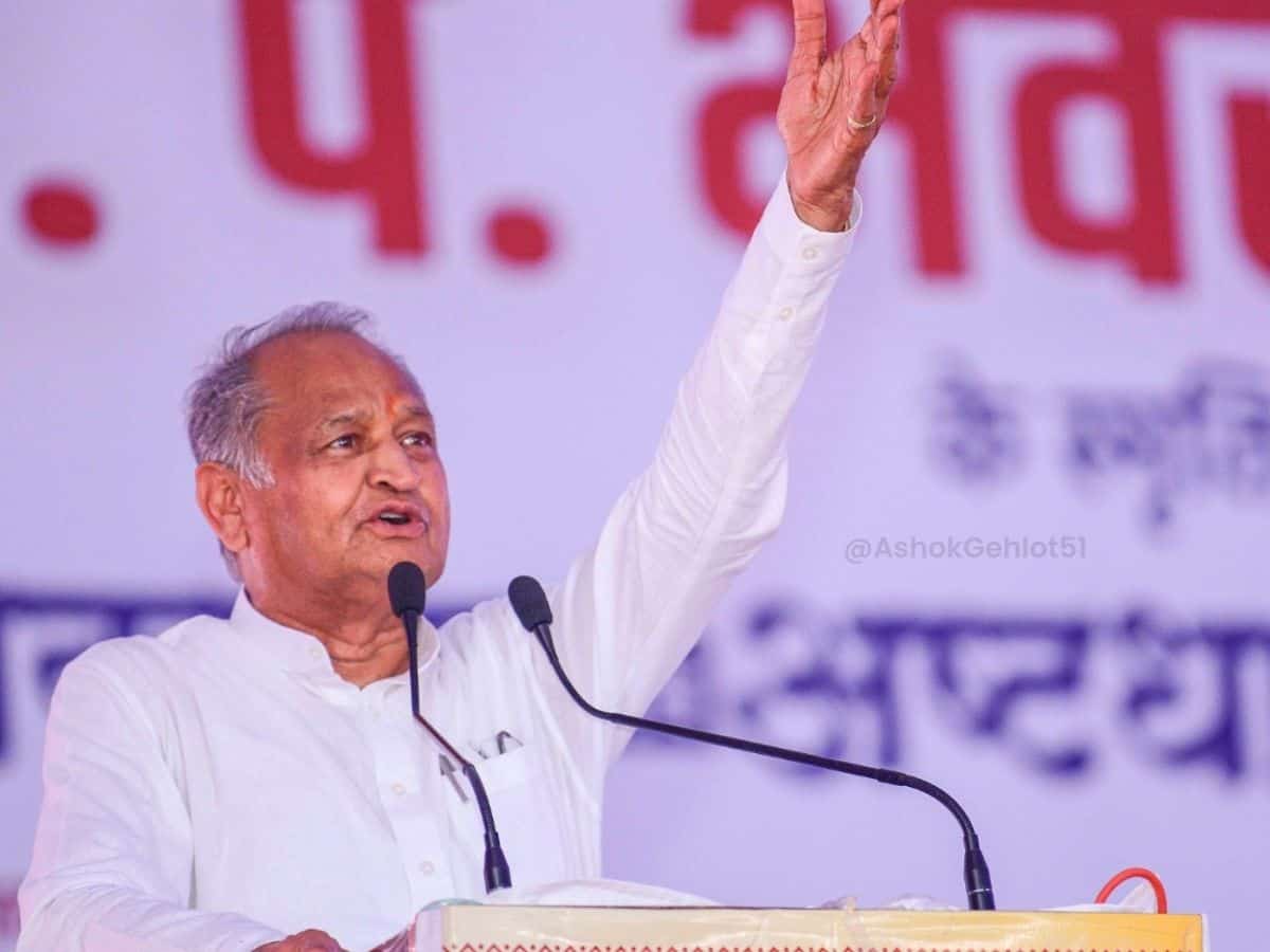 Rajasthan CM Ashok Gehlot