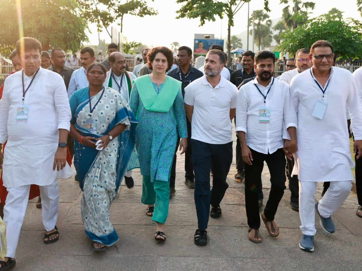 Rahul Priyanka Telangana