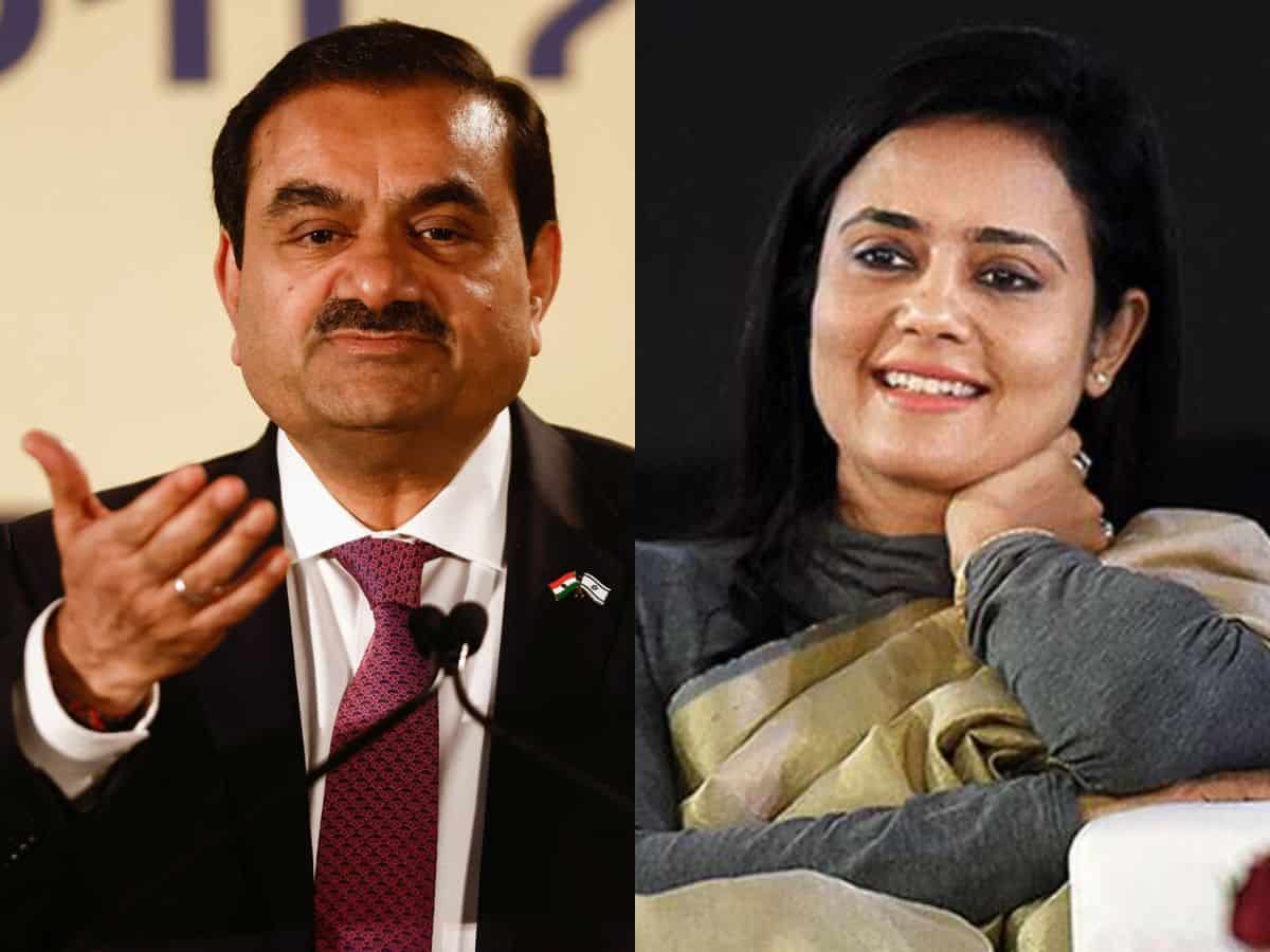 Mahua Moitra Gautam Adani