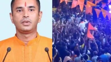 Hindutva leader accused in terror case receives grand welcome upon bail