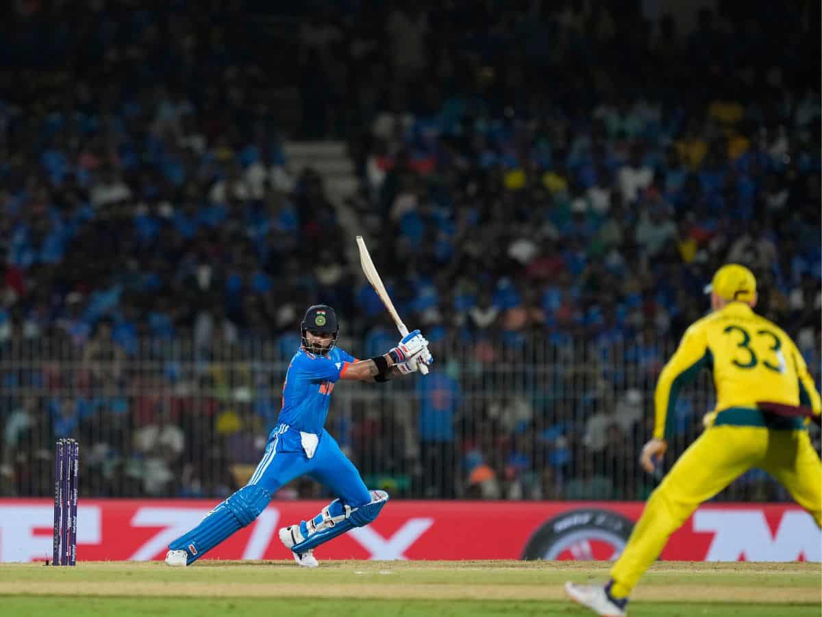 World Cup: Kohli moves up in ICC rankings for batters after 85 against Aus