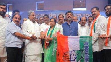 Yet another BJP leader joins Cong in Karnataka