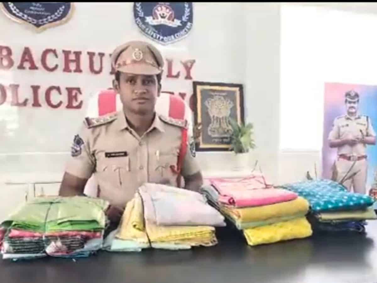 Hyderabad: Flying squad team seizes sarees worth Rs 2.25 cr