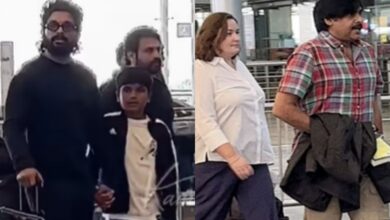 Tollywood celebrities flock to Hyderabad airport - Watch