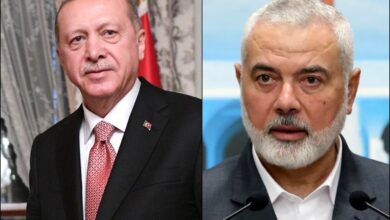 Erdogan discusses humanitarian aid in Gaza with Hamas chief