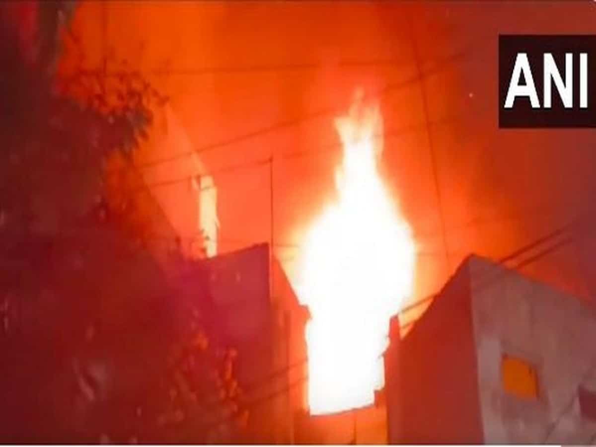 Fire breaks out at hostel in Hyderabad
