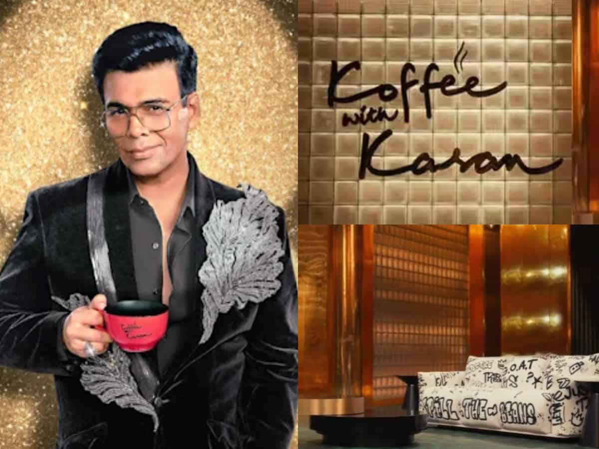 Watch: Take a tour inside Koffee With Karan 8's lavish set