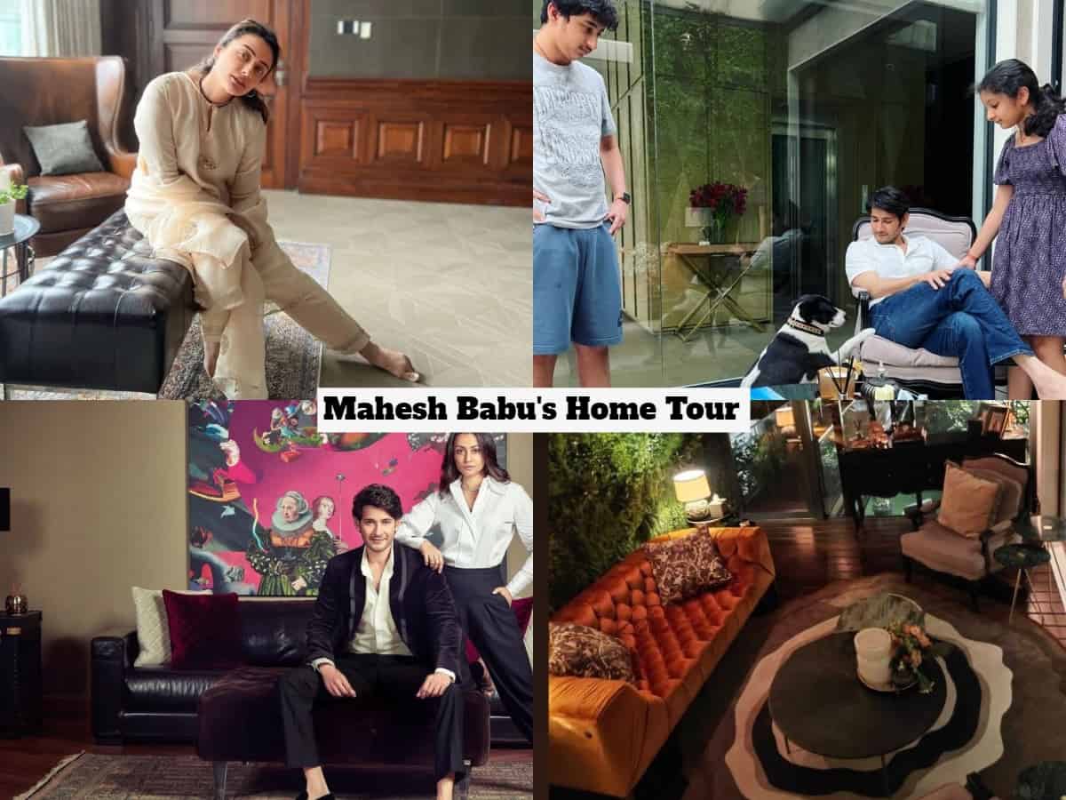 Fresh look inside Mahesh Babu's Rs 28 crore Hyderabad home