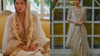 Mahira Khan wears Hyderabadi Khada Dupatta for her Nikah - pics