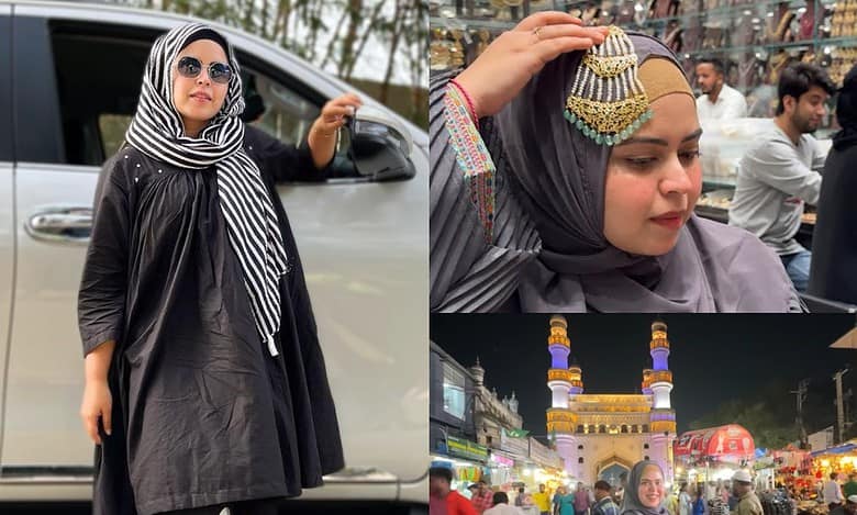 Biryani, Laad Bazaar & more: Saba Ibrahim's day out in Hyderabad