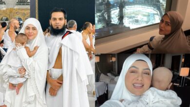 Here's full video of Sana Khan's first Umrah with son Tariq