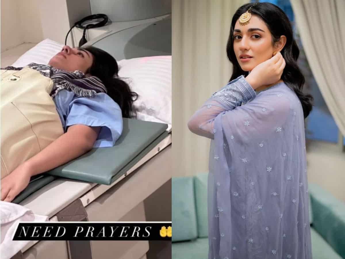 Pak actress Sara Khan health criticial? Her pic from hospital goes viral