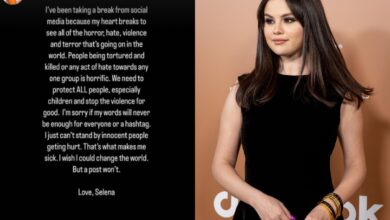 Selena Gomez takes social media break due to 'violence' in world