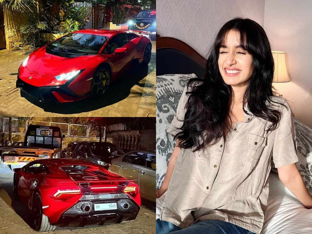 Shraddha Kapoor's car collection: A Rs 4 cr Lamborghini added