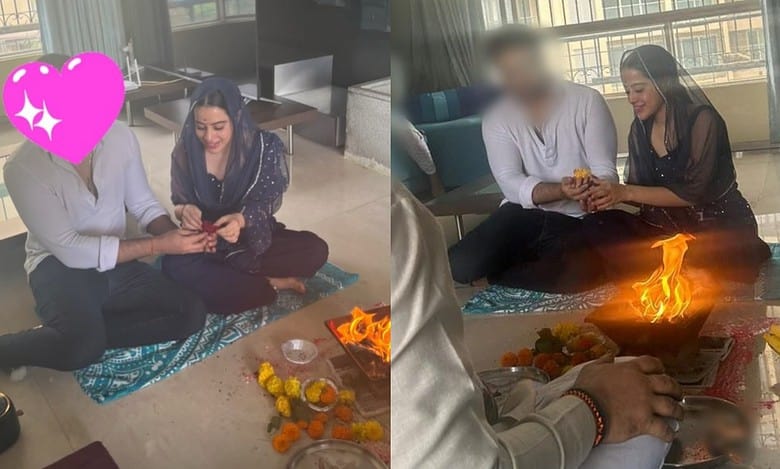 Uorfi Javed gets engaged secretly, see her viral 'roka' photos