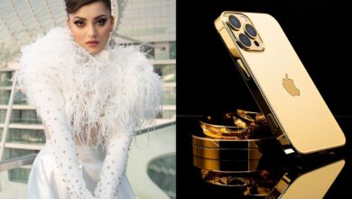 Fan finds Urvashi Rautela's gold Iphone, demands THIS in return
