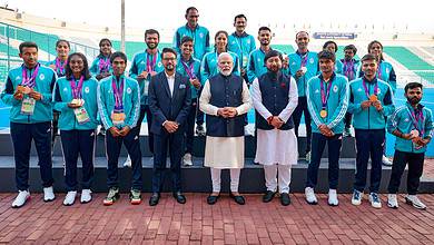 In Pics: Prime Minister Narendra Modi meets Asian Para Games participants