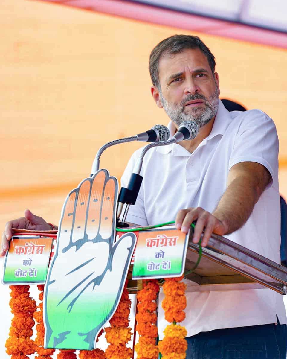 Economy's growing but wealth is not distributed: Rahul Gandhi