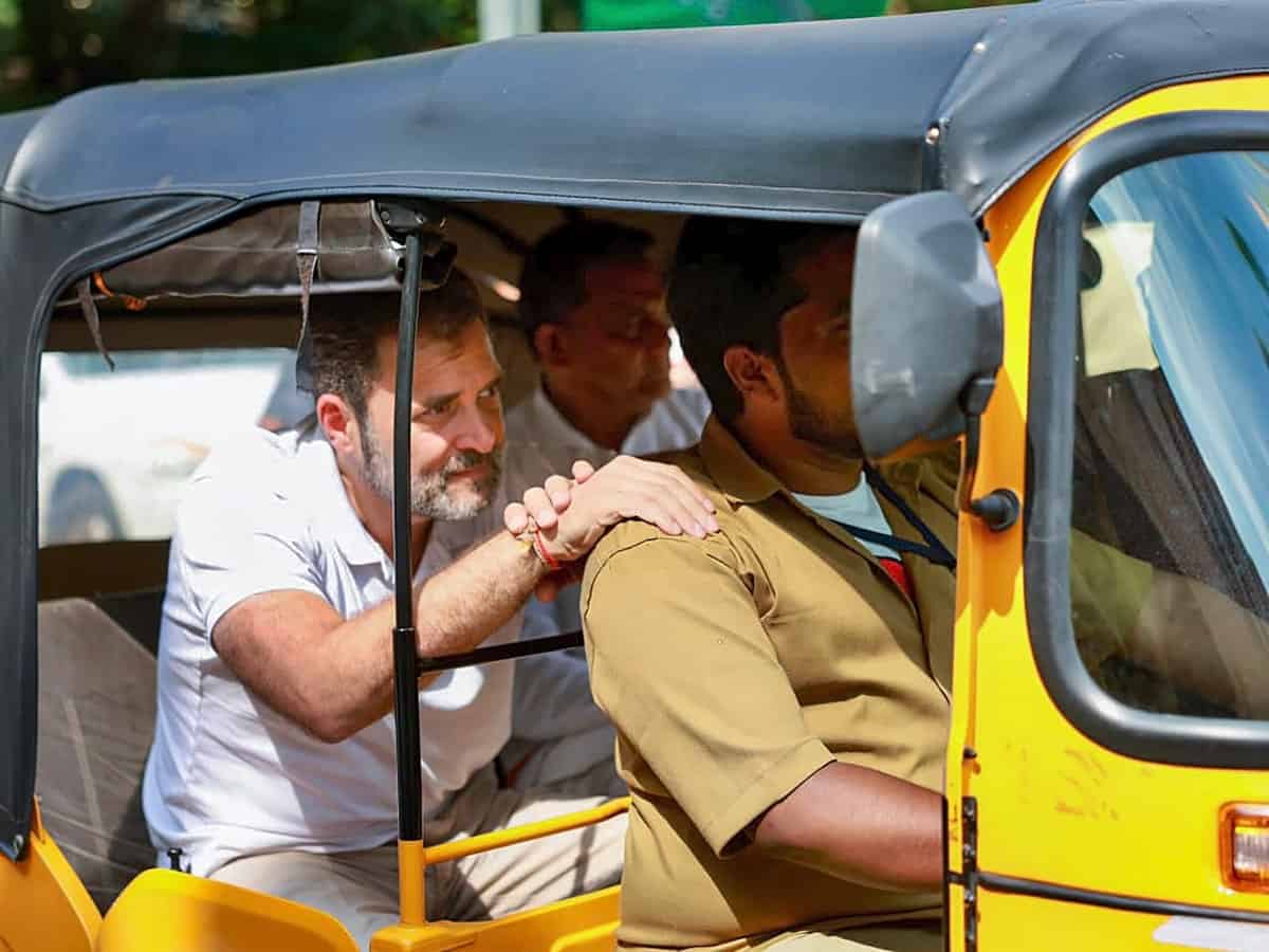 In pics: Rahul Gandhi's campaign for Telangana Assembly election