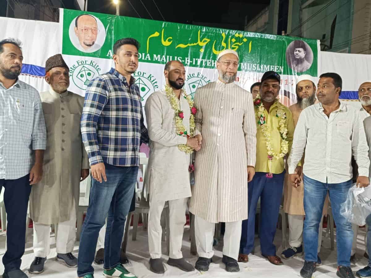 Hyderabad: Youth Congress leader M A Kareem joins AIMIM