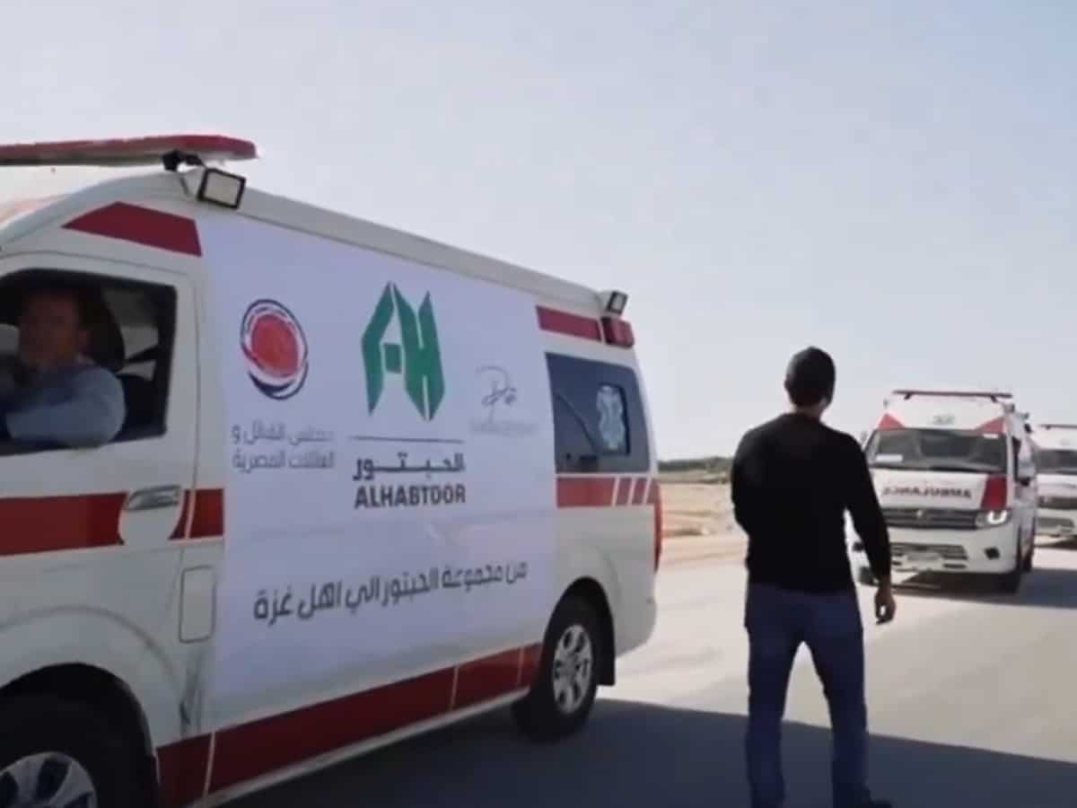 Dubai billionaire donates ambulances to Gaza Strip