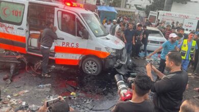 Several killed in Israeli attack on ambulance convoy near Gaza's Al-Shifa hospital