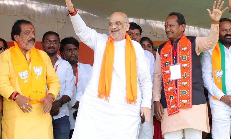 Deal between BRS, Congress to make KCR CM & Rahul PM: Amit Shah