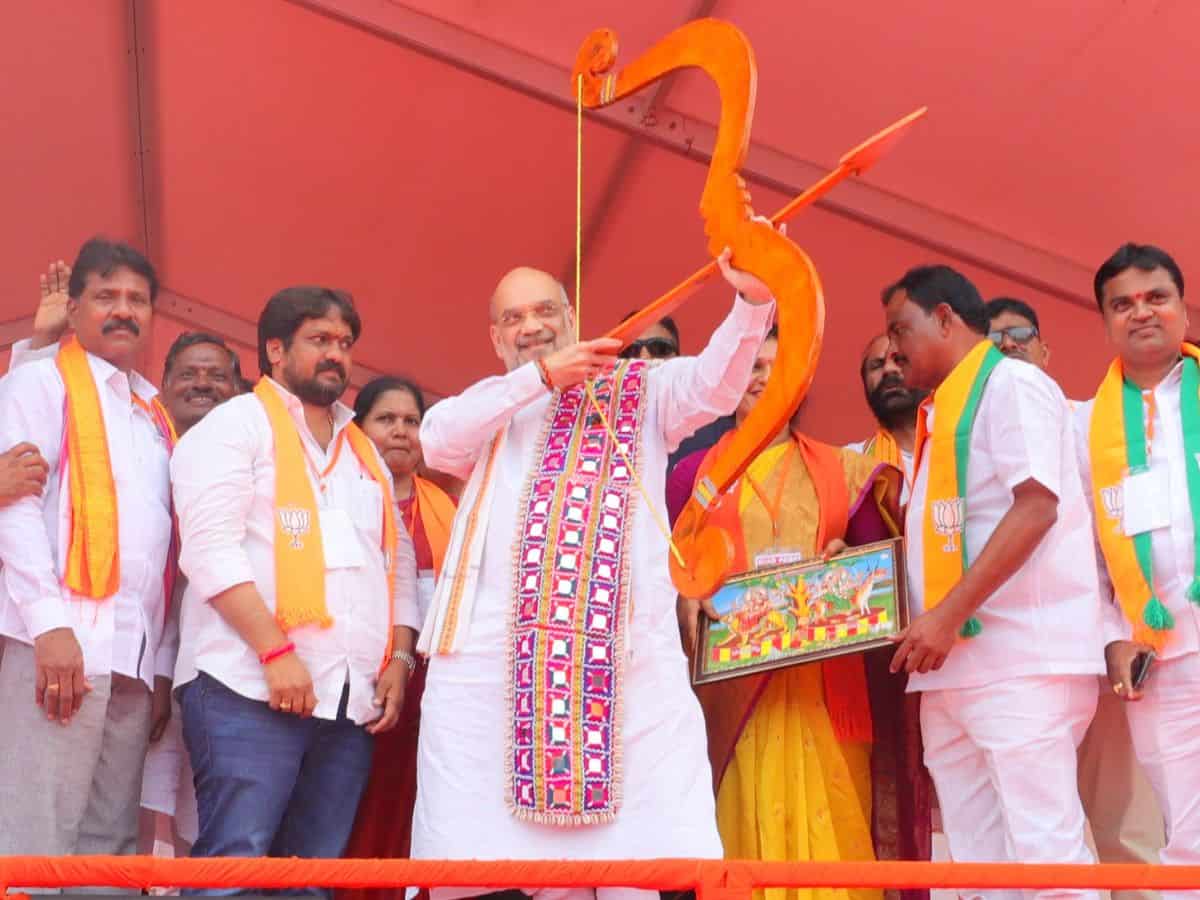 BC community person will become Telangana CM if BJP wins: Amit Shah