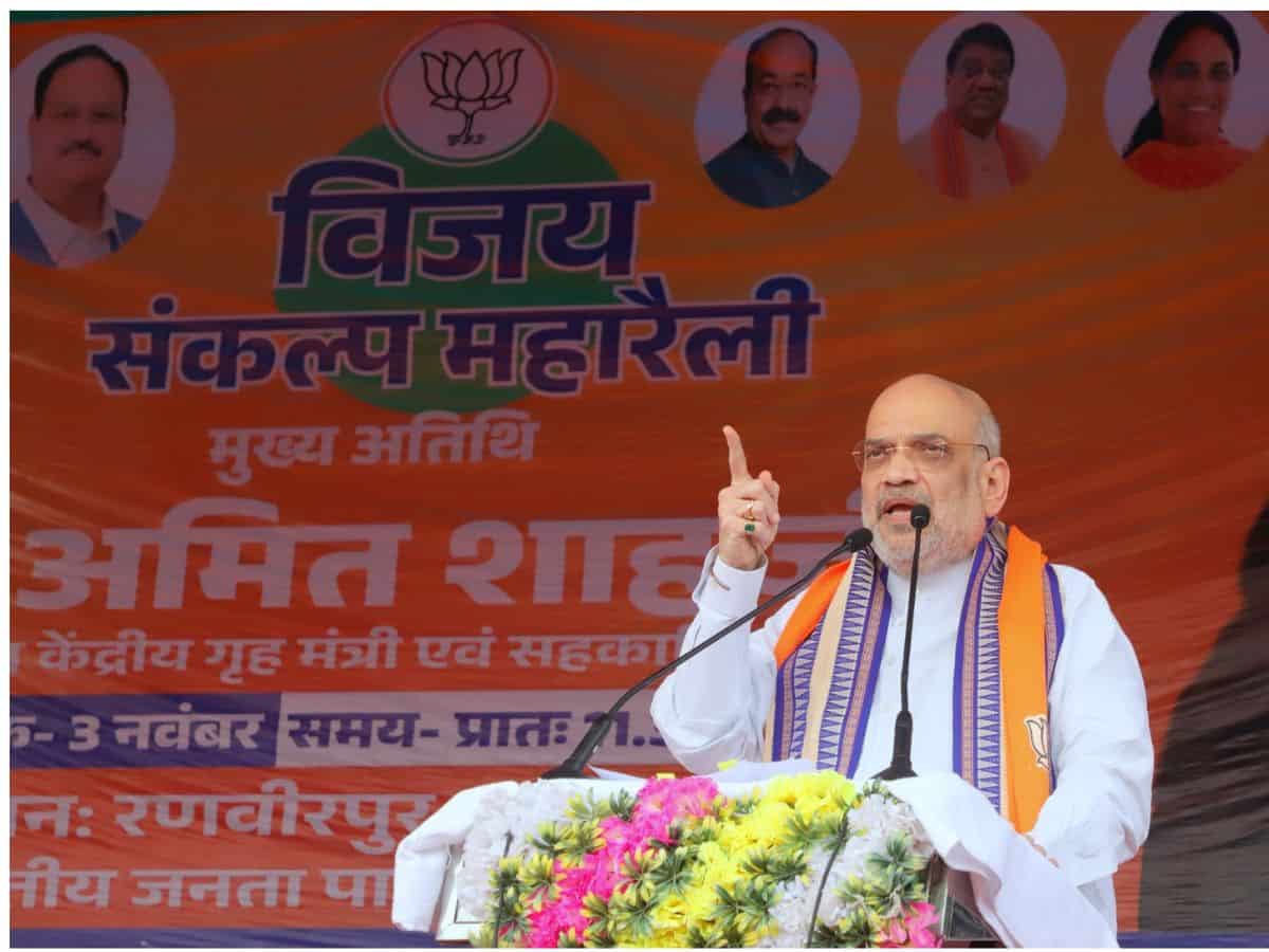 Religious conversions on rise under Cong in Chattisgarh: Amit Shah