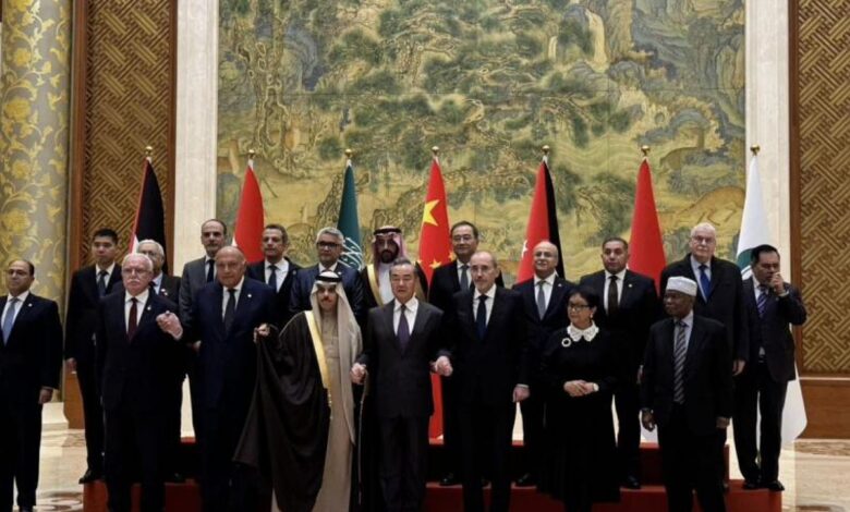 Arab ministerial delegation call for Gaza ceasefire