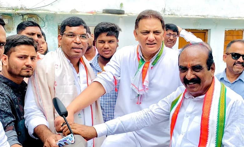 Hyderabad: Congress' Azharuddin holds edge in Jubilee Hills contest