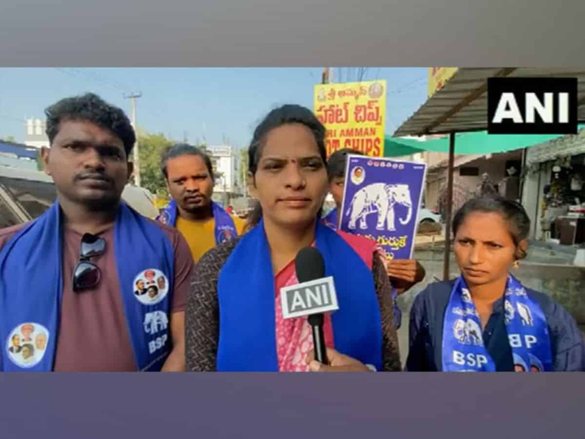 BSP transgender candidate kickstarts poll campaign in Warangal