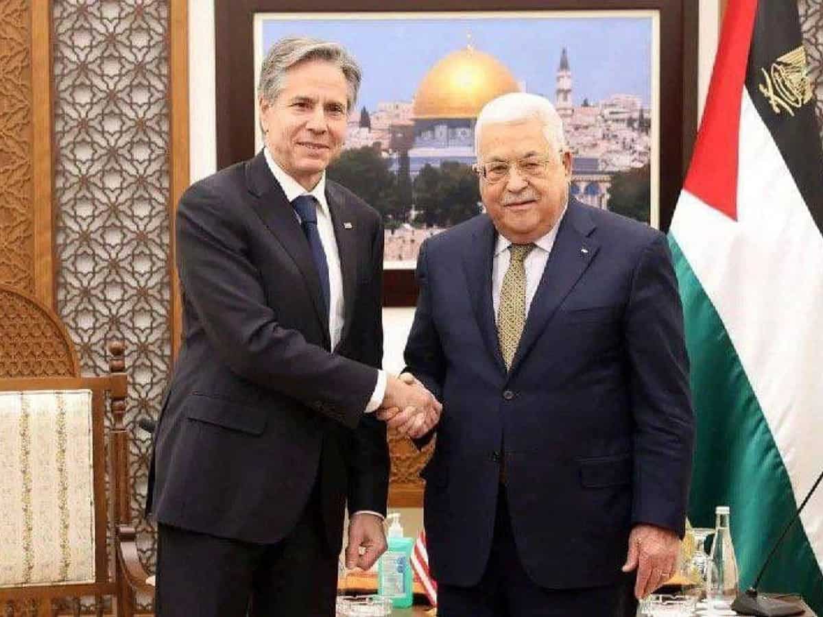 Will take full responsibility of Gaza: Abbas tells Blinken