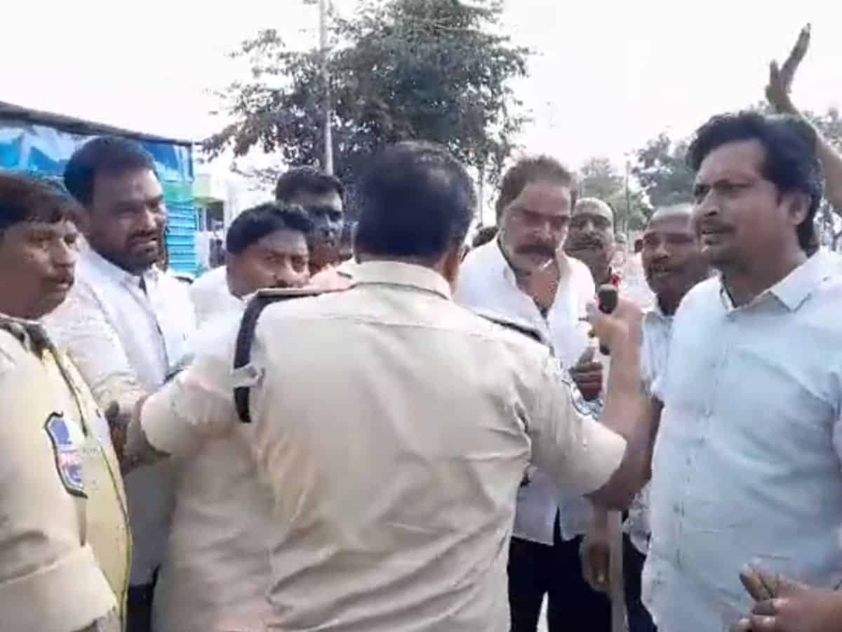 Telangana: BRS, Congress workers clash in Nizamabad, several injured