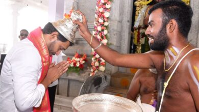 _CM Jagan inaugurated the temple of Lord Krishna in Pulivendula.