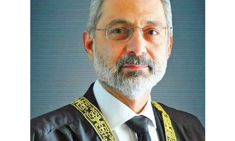 Chief justice of Pakistan, Qazi faez isa- Twitter