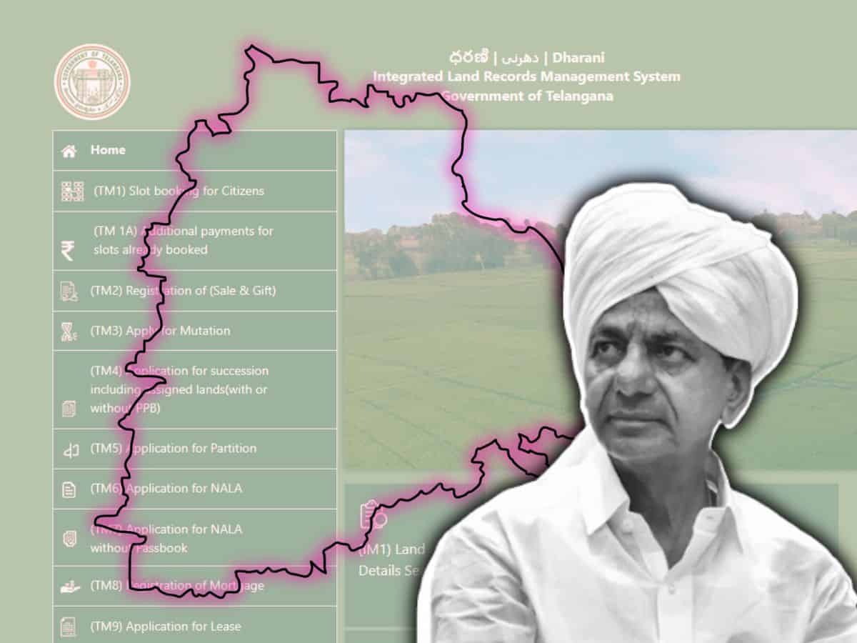 Telangana polls: BRS govt's 'flawless' Dharani portal becomes political issue