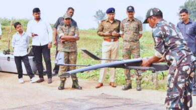 Drone surveillance for Telangana poll security in Mancherial