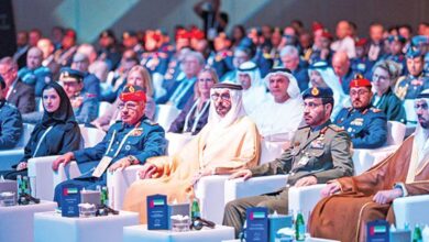 Air force chiefs avoids discussing Israel-Hamas war during conference in Dubai