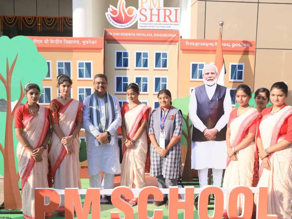 Edu Ministers launches PM SHRI scheme in Odisha schools