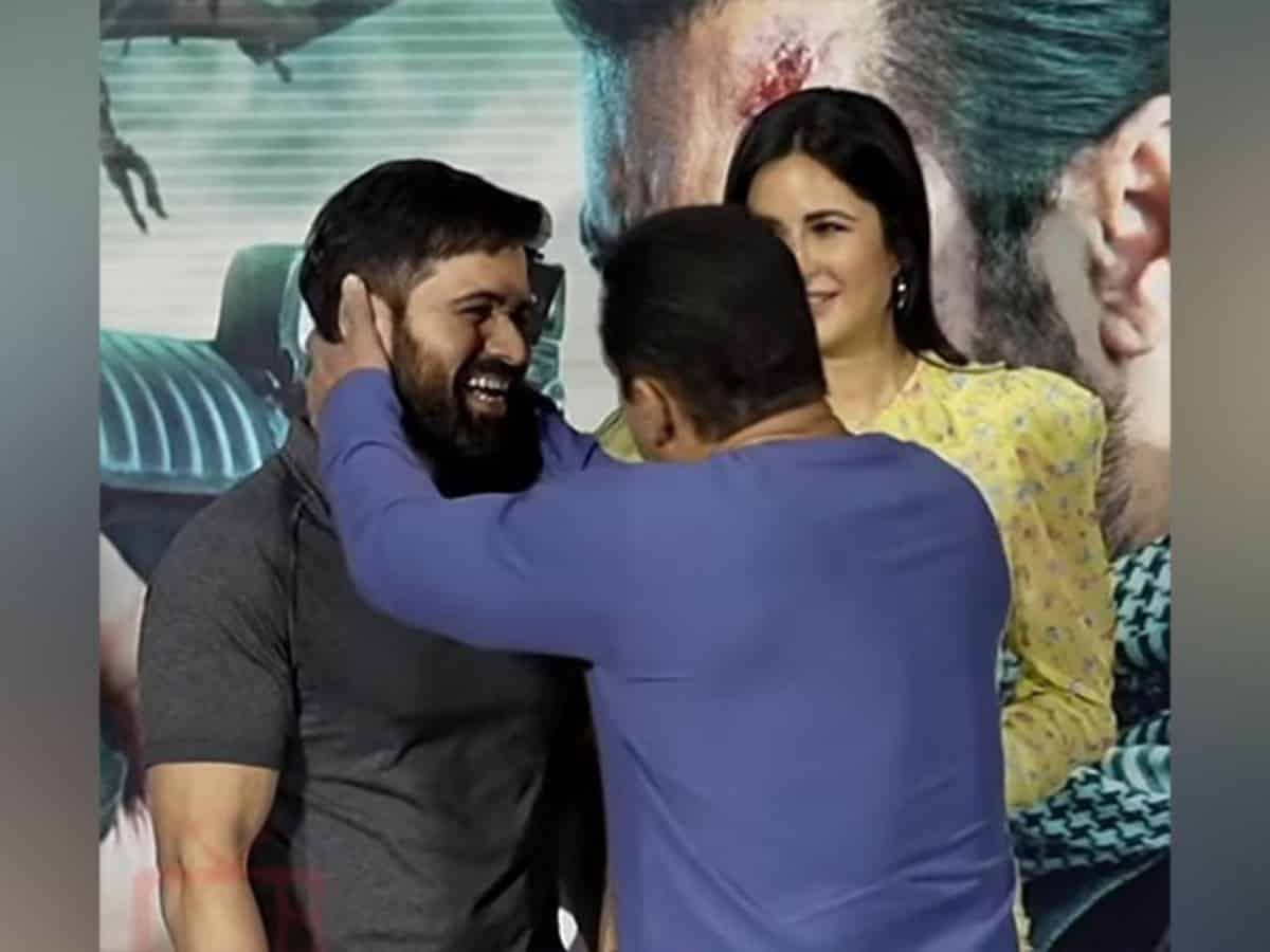 Salman Khan's 'kissing scene' with Emraan Hashmi at 'Tiger 3' success event, video goes viral